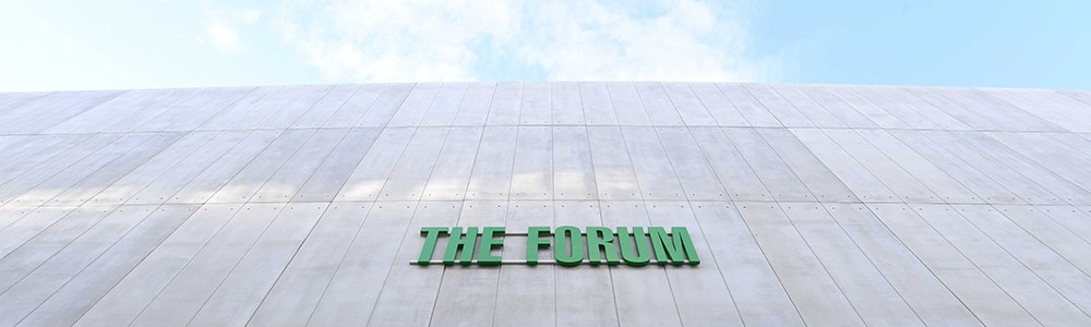Photo of Forum signage