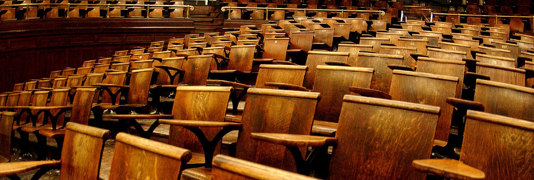 Photo of a lecture hall