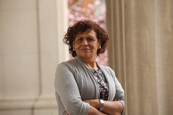 Photo credit Bruce Gilbert Photo of Professor Nabila El-Bassel