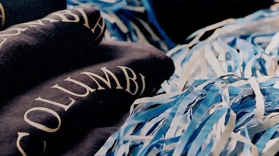 Columbia paraphernalia.