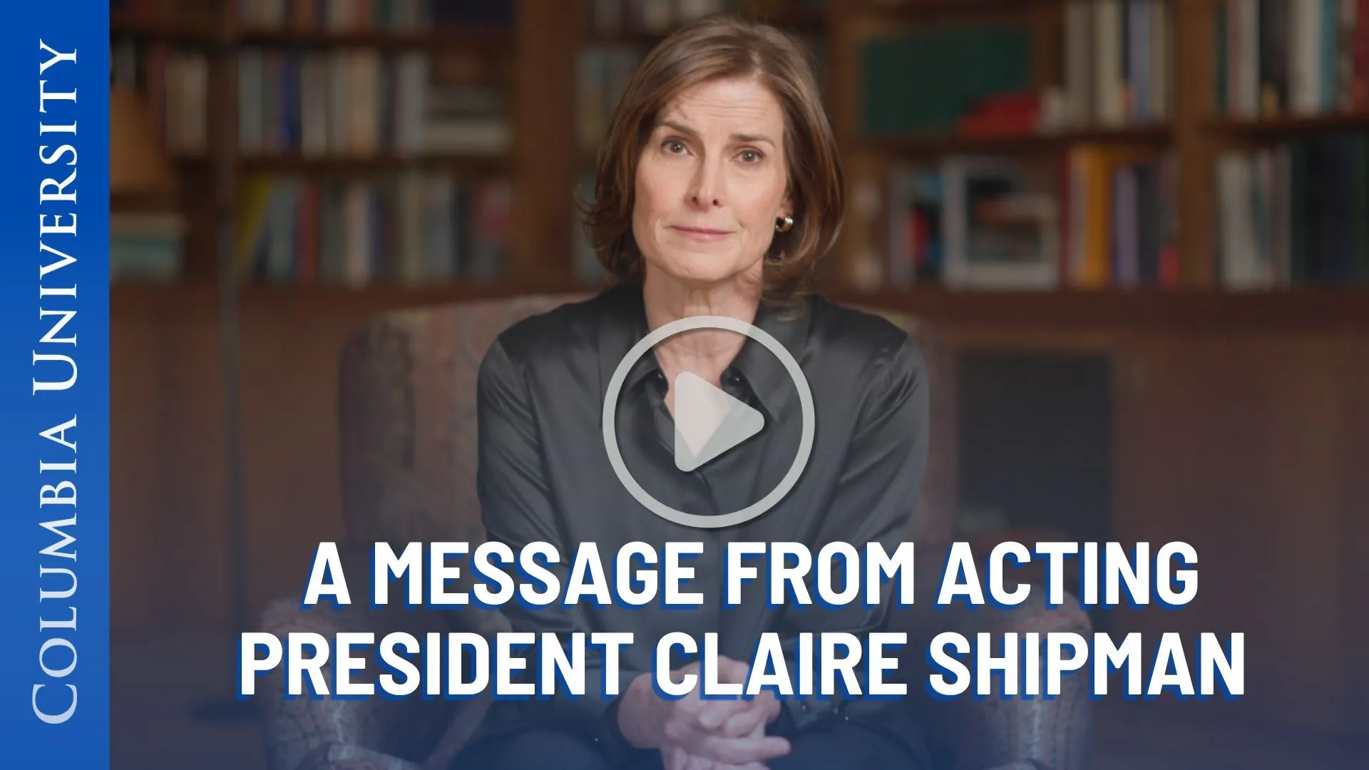 Claire Shipman video message play button.