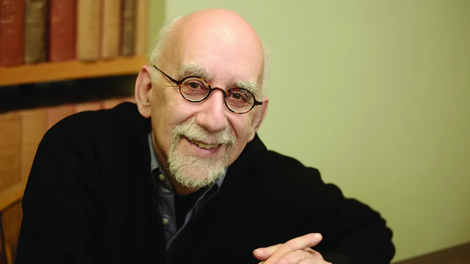 Headshot of Ira Katznelson, a man with white hair, a beard, and glasses