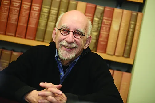headshot of Ira Katznelson, a man with glasses and white hair. 